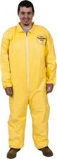 DUPONT Disposable Coveralls 12pk Splash Chemical Size 2X-L QC125SYL2X001200