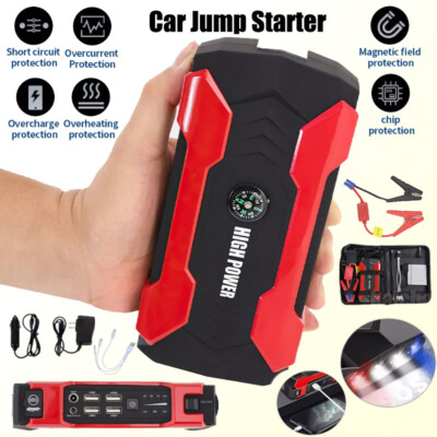99800mAh Car Jump Starter Booster Jumper Box Power Bank Battery Charger Portable