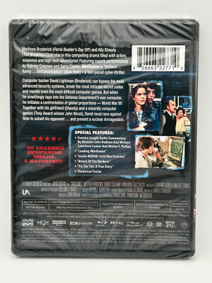 WarGames (1983) 4K Ultra HD Shout Factory Matthew Broderick Ally