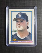 1991 Bowman - Bob Wickman - #353 - Chicago White Sox - Rookie Card .