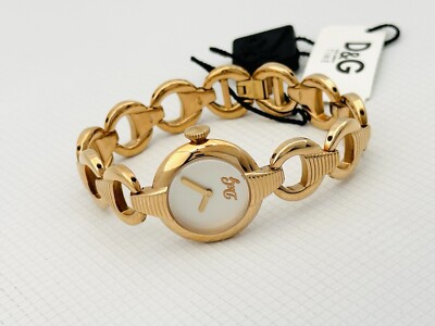 D&G Dolce & Gabbana DW0344 Ladies Rose Gold Links Bracelet D&G Dolce & Gabbana DW0344 Ladies Rose Gold Links Bracelet