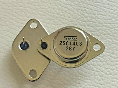Transistors De Puissance NPN 2SC1403 (C1403) D'origine Tesla - Silicium, Neufs - Pour Audio, Alimentations