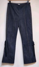 CINQ A SEPT Womens Lou Cropped Denim Pants in INDIGO Size 4