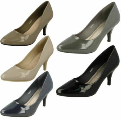 Damen Patent Court Schuhe - F9R905