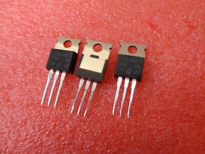 VISHAY SEMICONDUCTOR IRL520 PBF ORIGINAL VISHAY MOSFET N-CH 100V 9.2A TO-220AB UK STOCK x2pcs
