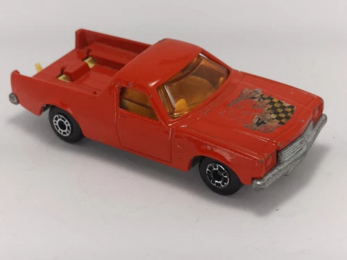 Vintage 1977 Lesney Matchbox Superfast Holden Pick Up Used No Bikes