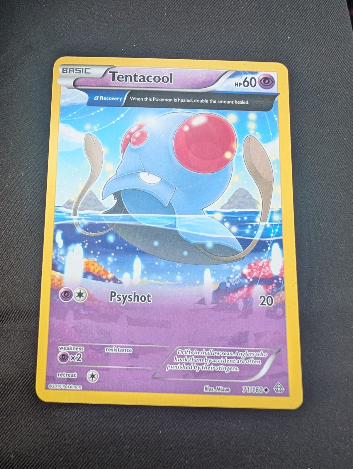 Pokémon TCG Tentacool Primal Clash 71/160 Regular Uncommon 2225