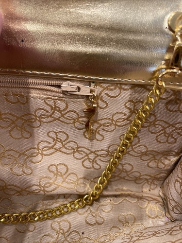 J Renee Vintage Sparkly Purse 80s Retro Shoulder Bag Nice Condition Gold Inside - Picture 9 of 10