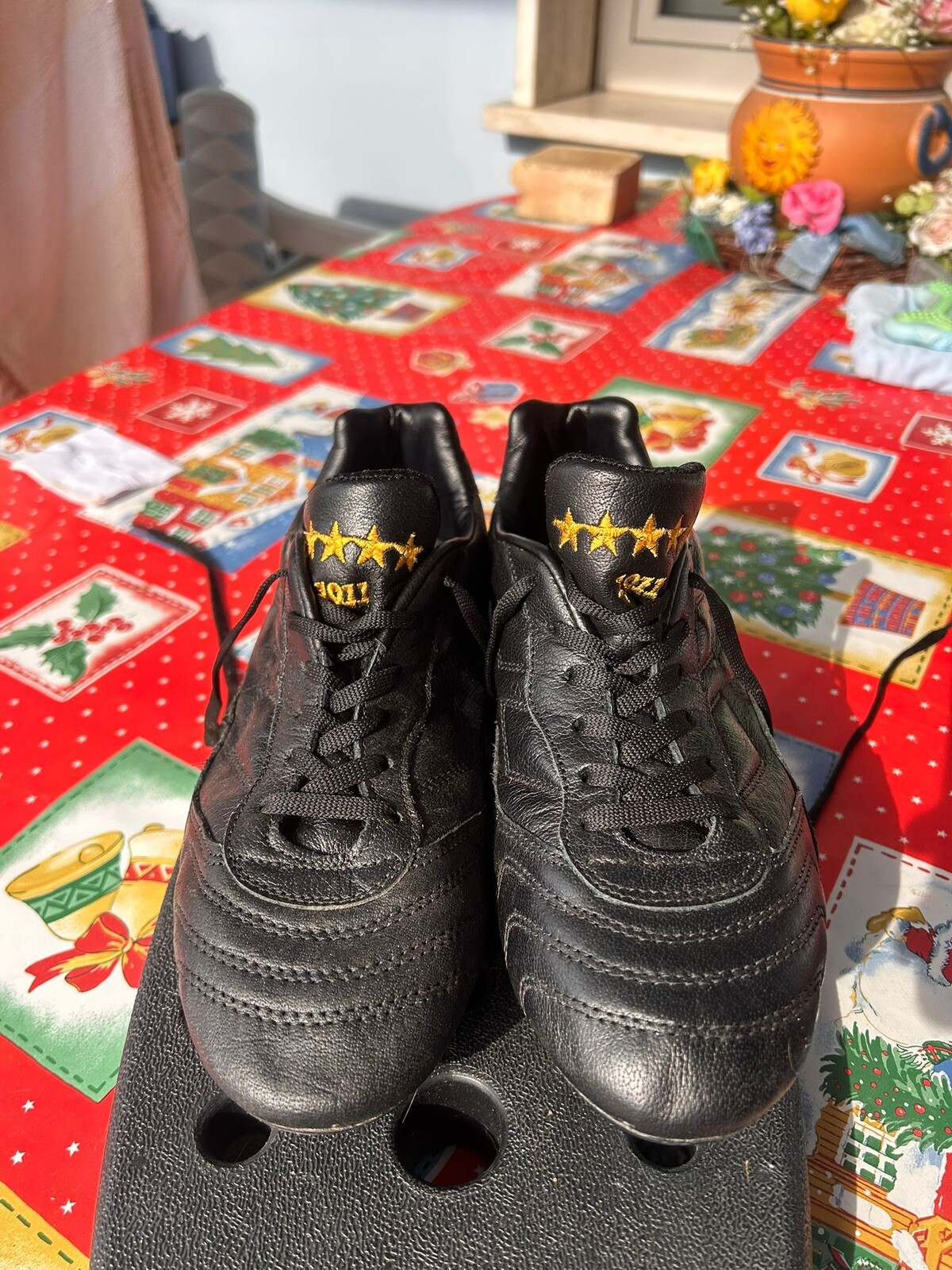 PANTOFOLA D’ORO scarpe da calcio in Pelle Pantofola D'oro