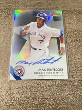 2015 Bowman’s Best #B15-MP Max Pentecost Best Of 2015 Auto Toronto Blue Jays