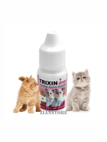 Trixin Eye Drops 15 ml For Treating Eye Infection Inflamation For Cat