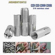 M6M8M10M12 Stainless Steel Drop In Anchor Masonry Brick Concrete Sleeve Anchors