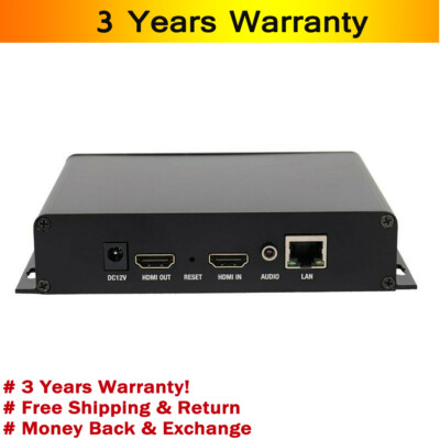 H265 HDMI Encoder RTMP/RTSP/HTTP/HLS/UDP/RTP 1920*1080P For PC Monitoring Game
