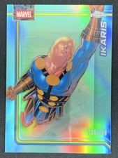 Ikaris 2026 Topps Chrome Marvel Comics Aqua Refractor Base /199 #53