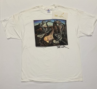 Vintage Dali ''Daddy Longlegs of the Evening-Hope!'' Art T Shirt XL DEADSTOCK NWT