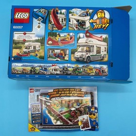 LEGO City Camper 7639 Retired 100% Complete W/manual stickers & Minifigs