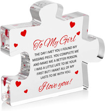 Romantic Gifts for Girlfriend - to My Girl Sentimental Gifts for Women - Engr...