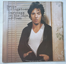 DISQUE LP 33 TOURS BRUCE SPRINGSTEEN DARKNESS ON THE EDGE OF TOWN 1978