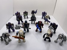 Halo Mega Bloks Figures Bundle Spartans Covenant 15 Mixed Lot