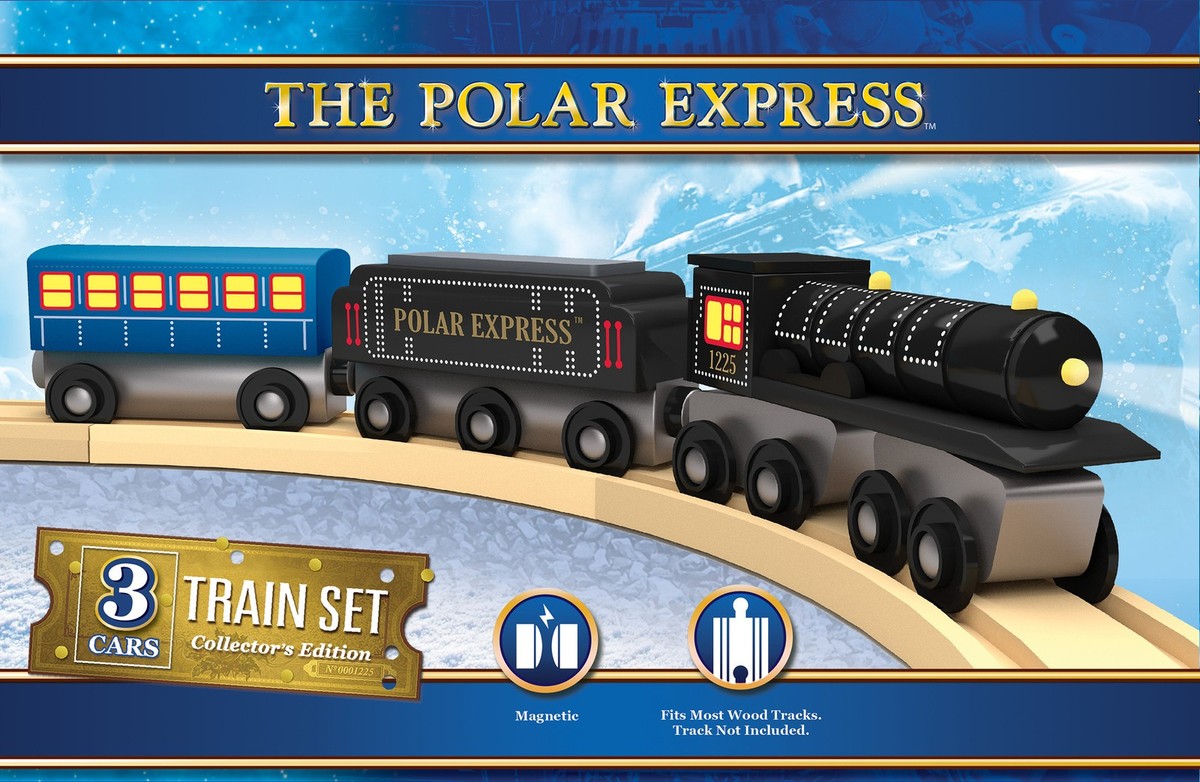 MasterPieces 41985 Polar Express Magnetic Train Set Fits Thomas
