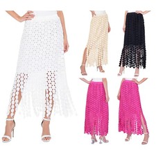 Costume donna vacanza salsa casual latino gonne palla nappe rave fodera club