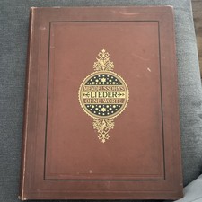 Antique Hardback Sheet Musi Cm Mendelssohn?s Lieder Ohne Worte 1898