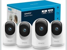 2K Security Cameras 4pcs, Home Security Camera Indoor with 360  Motion Detect