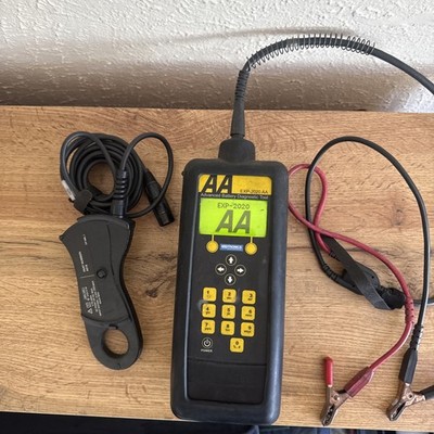 MIDTRONICS AA ADVANCED BATTERY DIAGNOSE TOOL EXP-2020 AA + AMP Kabel