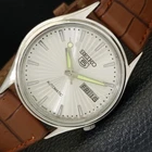 SEIKO 5 AUTOMATIC 7009A VINTAGE JAPAN MENS SILVER COLOR DIAL WATCH a701626-1