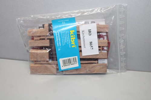 Kit de construcción Kibri 8657 muro de iglesia escala H0 embalaje original | Condition: Gebraucht