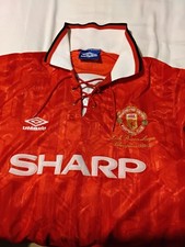 Manchester United 1992-93 Home Shirt Men's Large