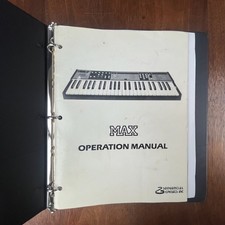MANUALE FUNZIONAMENTO PERIFERICA COMPUTER VINTAGE SEQUENZIALE MAX MIDI VOICE EXPANDER/