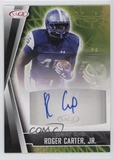 2022 SAGE Low Series Auto Black Roger Carter Jr #A-RCJ Auto 19da