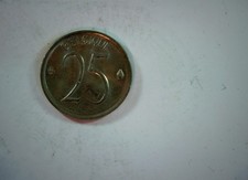 Belgium 1965 25 Centimes Belgium 25 Centimes (King Baudouin, French legend) Coin