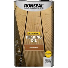 Ronseal Nourishing Natural Cedar Decking Oil 5L