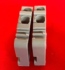 ENTRELEC TERMINAL BLOCK M/N: B1 FEED THROUGH 10AWG 6MM (LOT OF 2)