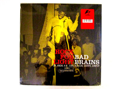 BAD BRAINS ROCK FOR LIGHT LP PUNK NOTE EDITION VINYL