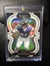 2025 Panini Select- Isaiah Likely Suite Level White /35 Ravens #361 