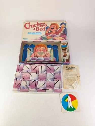 1987 Crackers In My Bed Board Game Parker Brothers Vintage Complete