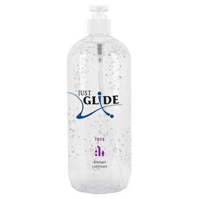 Just Glide 1000 ml   Extra dickflüssiges Toy-Gleitgel & Kondome für Sexspielzeug
