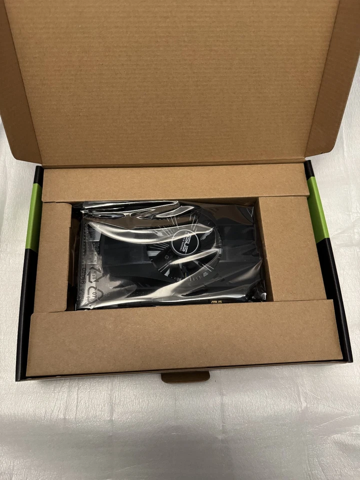 NEW ASUS GeForce GTX 1050 Ti 4GB GDDR5 Graphics Card HDMI DVI DP PH-GTX1050TI-4G - Image 2 of 3