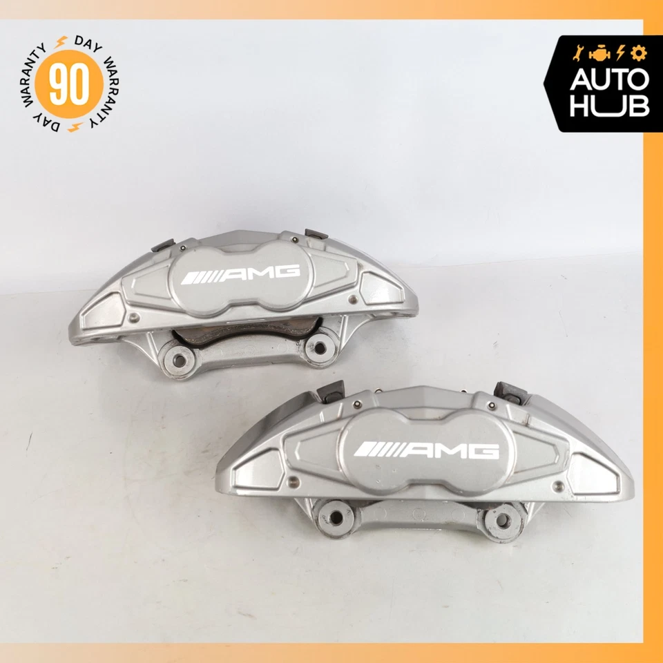 Juego de pinzas de freno delanteras izquierda y derecha Mercedes W117 CLA45 GLA45 AMG 14-19 OEM Foto 2 de 4