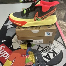 Nike Kyrie 8 Go GS Black Lemon Sneakers, Size 5, DQ8076-003