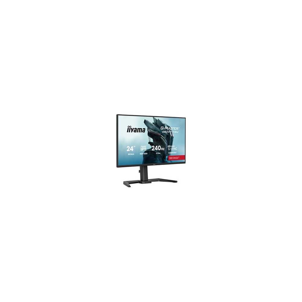 Écran PC Iiyama Gaming 23.8 IPS 240Hz 1080p Réduction Latence 0.3ms Moniteur DisplayPort USB