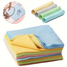10pcs Microfiber Glasses Cleaning Cloth for Phone Screen/Glasses/Lenses 5''x5''