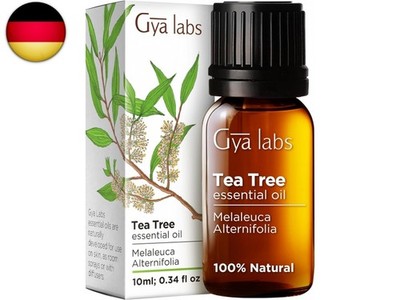 Gya Labs Australisches Teebaumöl für Haut, Haare, Gesicht und Zehennägel (10 ml