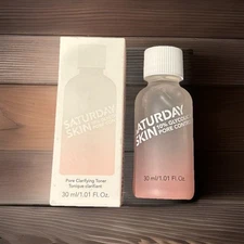 Saturday Skin Pore Clarifying Travel Sized Toner 10% Glycolic Acid&AHA
