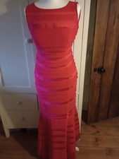 Phase Eight Collection.Cerise Red Evening Dress.Size 8