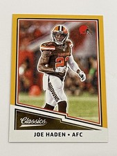 2017 Classics Football Glossy (Gold Border) - Joe Haden - Cleveland Browns