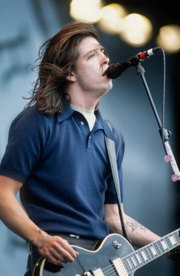 Foo Fighters Dave Grohl Werchter Festival Torhout 5th July 1996 Old Photo 4